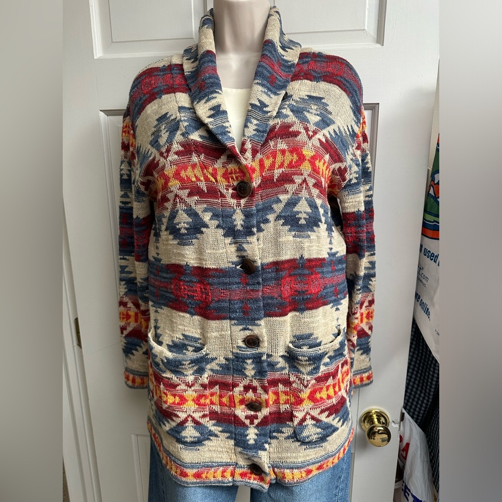 Denim and Supply by Ralph Lauren Southwestern Cotton Jacket Small
